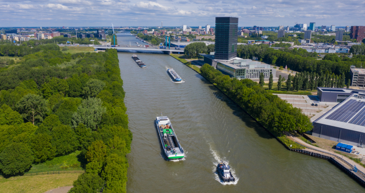 The European waterways connect 13 European countries.