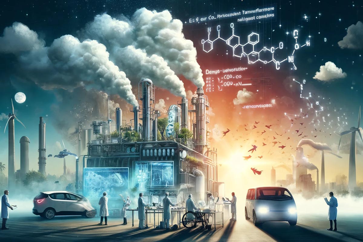 Adieu gaz à effet de serre : Des chercheurs transforment le CO2 en carburant propre