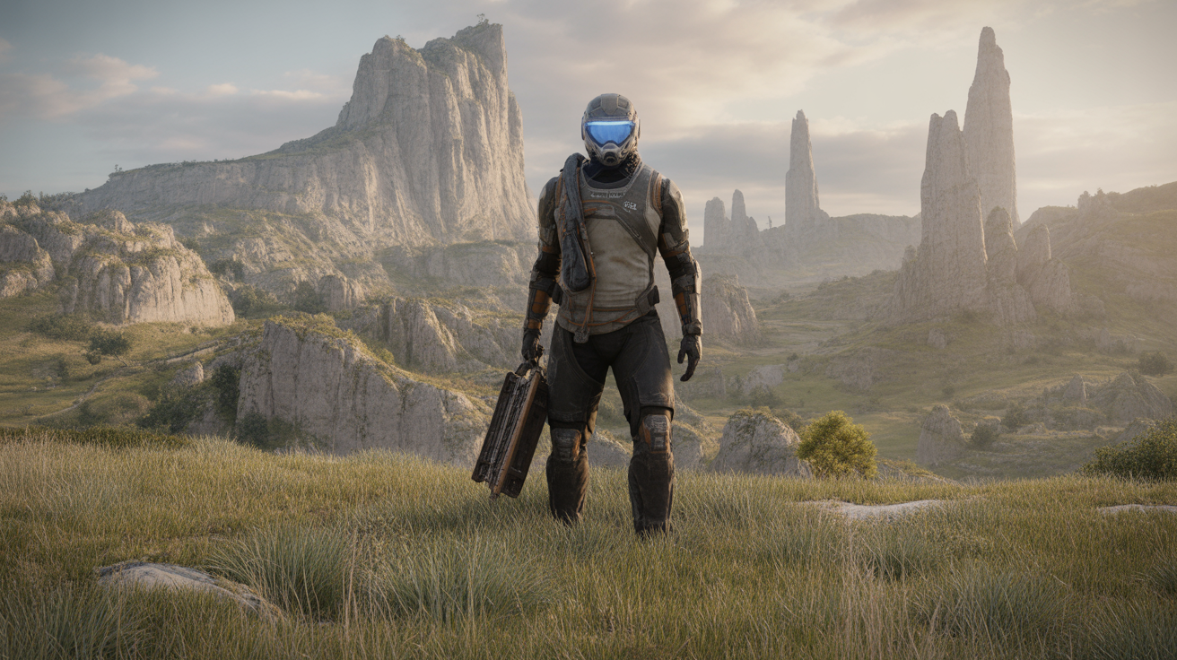 Bungie logo with Marathon game backdrop