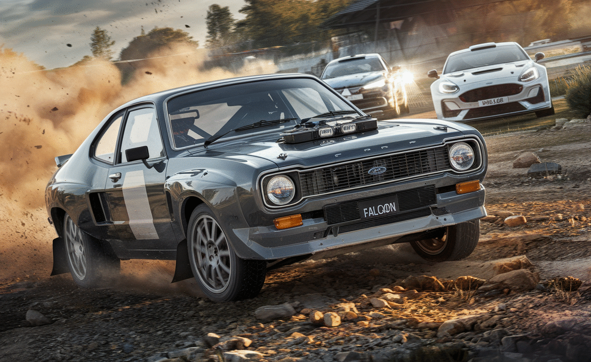 350hp NASCAR-Spec XY Falcon Rally Build How This Classic Ford Dominates Modern