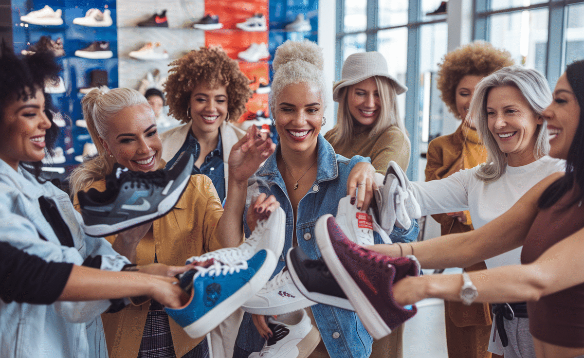 Breaking Barriers How Womens Sneaker Market Grew 70 in 2023 - SELF