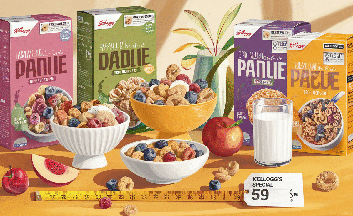 FDA-Certified High-Protein Breakfast 6 Premium Cereals with 15-25g Protein that Beat Kelloggs