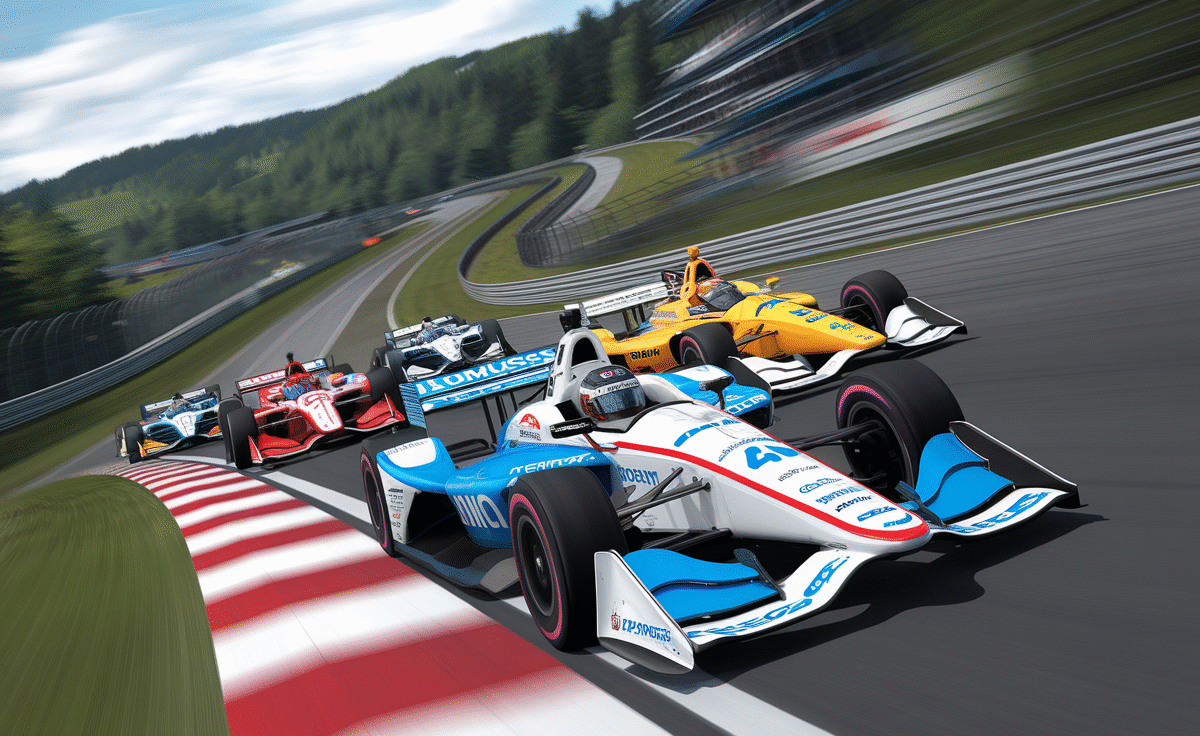 Rookie Rasmussen Shocks IndyCar Elite Danish Driver Outduels McLaughlin for Maiden Victory