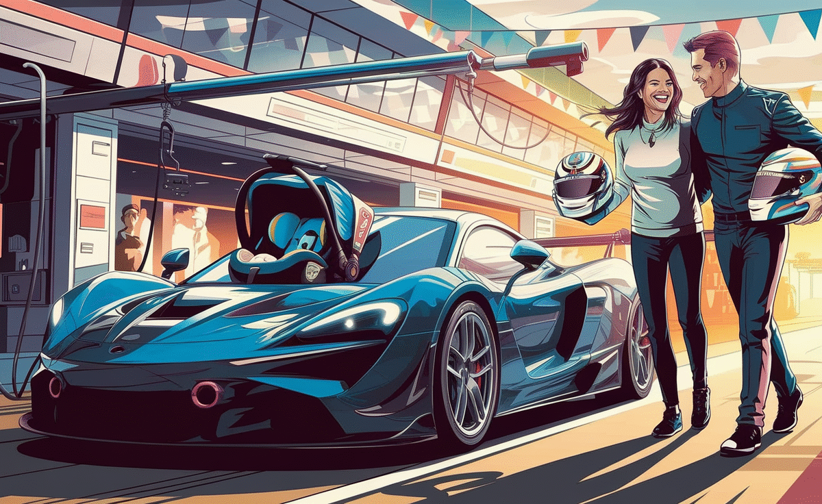 Supercars Champion Cam Waters Announces First Child Racing Star and Partner Expecting